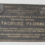 Odsłonięcie tablicy upamiętniającej śp. bp. Tadeusza Płoskiego