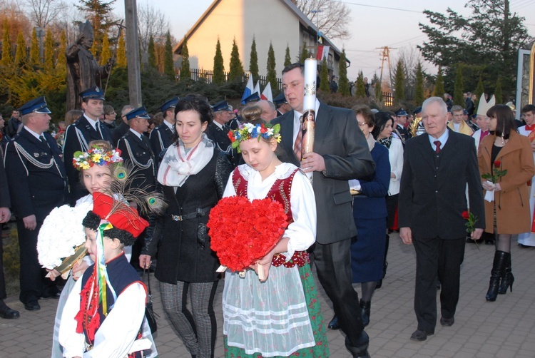 Nawiedzenie w Łękach Górnych