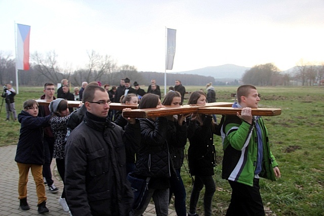 Symbole ŚDM w Porajowie