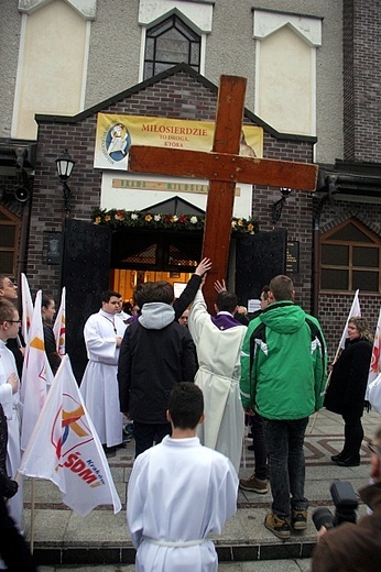 Krzyż i ikona w Polkowicach