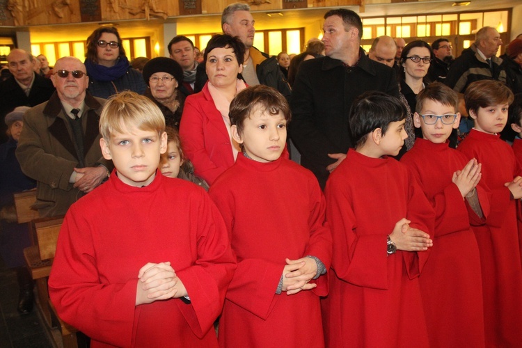 Nowi ministranci na Poczekajce