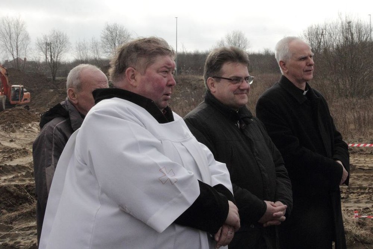 Rozpoczęcie budowy sanktuarium Jana Pawła II