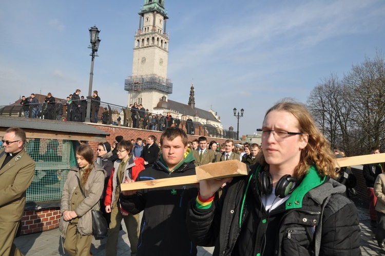 Pielgrzymka maturzystów na Jasną Górę