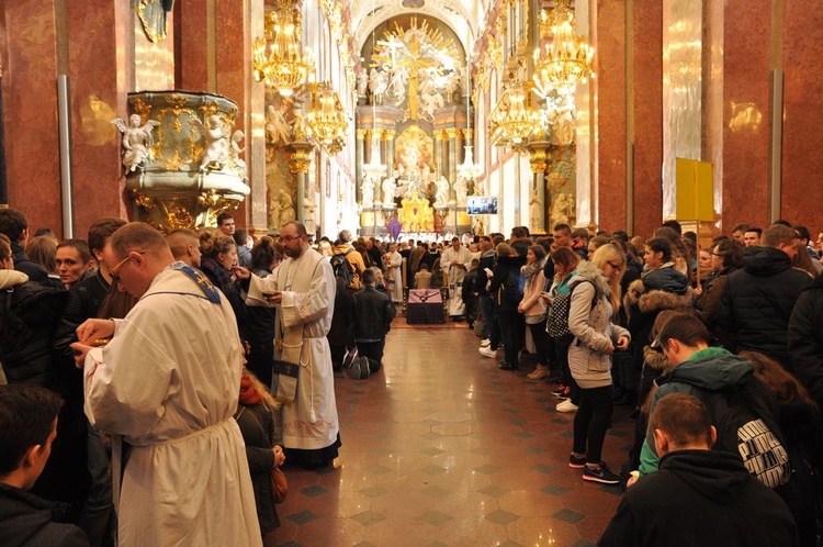 Pielgrzymka maturzystów na Jasną Górę