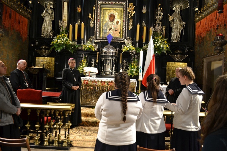 Pielgrzymka maturzystów na Jasną Górę