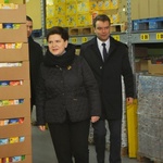 Premier Beata Szydło w Caritas