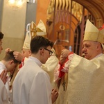 Wielki Czwartek - kapłani w katedrze 2016