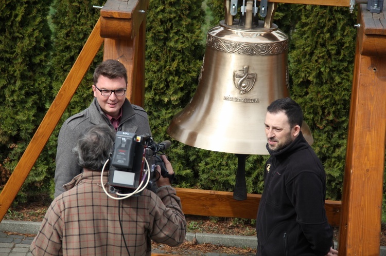 Dzwon Miłosierdzia na ŚDM pod Rybnikiem