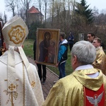 Krzyż i ikona ŚDM w Głuszycy