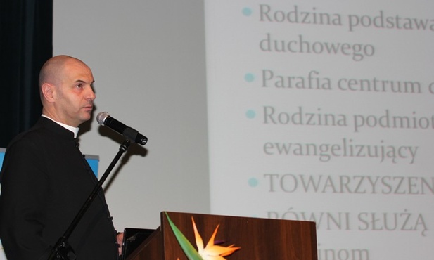 Ks. dr Przemysław Drąg, dyrektor Krajowego Ośrodka Duszpasterstwa Rodzin