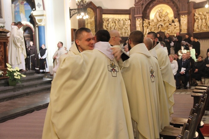 Święcenia u franciszkanów w Panewnikach