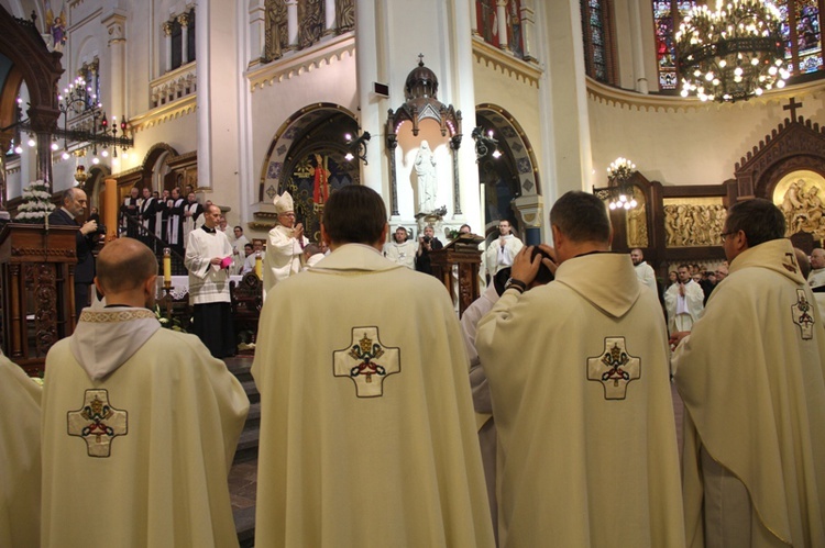 Święcenia u franciszkanów w Panewnikach