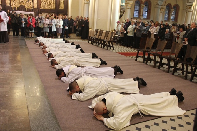 Święcenia u franciszkanów w Panewnikach