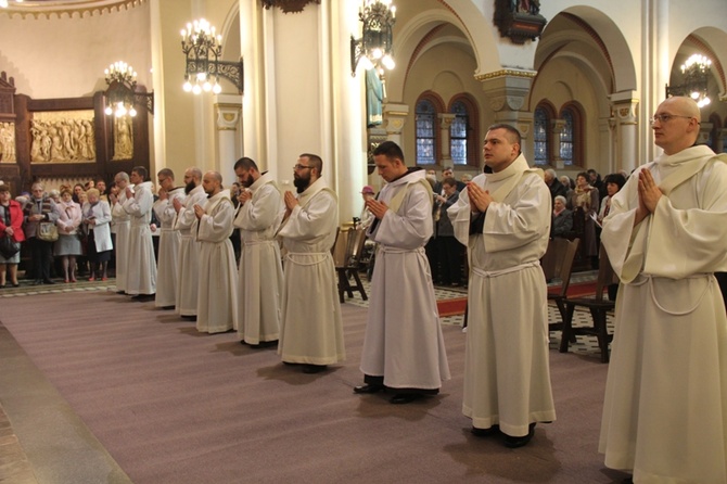 Święcenia u franciszkanów w Panewnikach