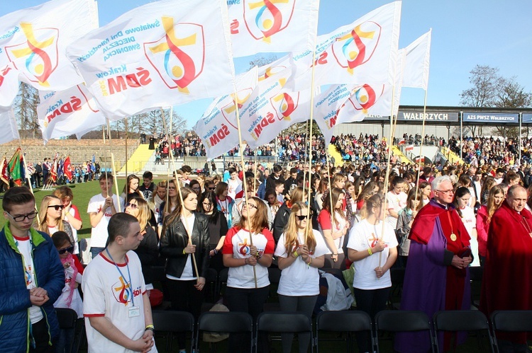 Msza papieska na stadionie