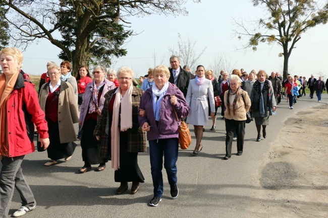 Procesja dekanalna miłosierdzia Wróblowice-Lutynia