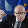 Timmermans chce publikacji wyroku TK