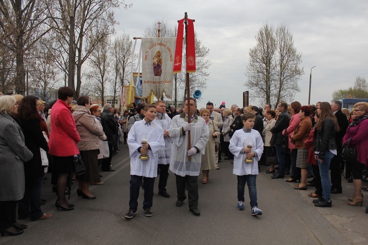 Płock. Nawiedzenie w parafii Matki Bożej Fatimskiej