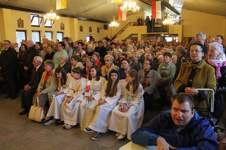 Płock. Nawiedzenie w parafii Matki Bożej Fatimskiej