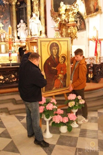 Symbole ŚDM w Trzebnicy