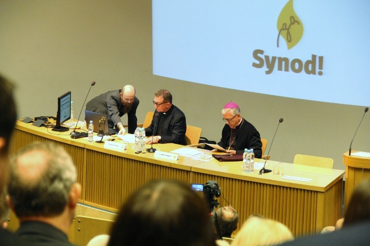 II Synod - sesja plenarna 9 kwietnia