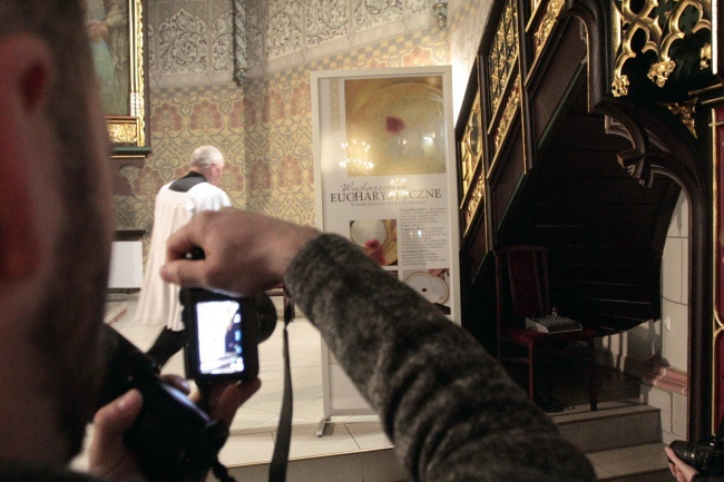 Ogłoszenie o wydarzeniu eucharystycznym