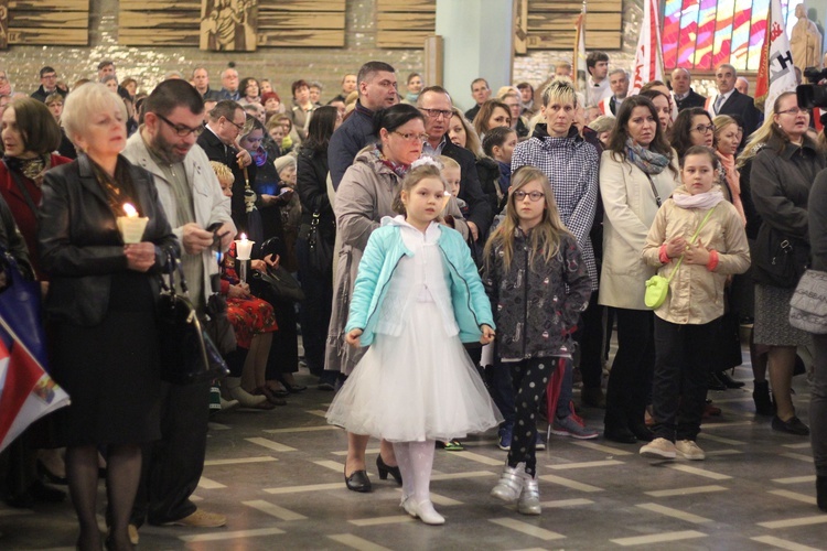 Płock. Nawiedzenie w parafii św. Stanisława Kostki