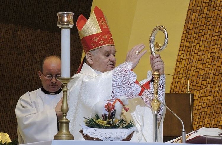 Relikwie św. Jana Pawła II w Aleksandrowicach