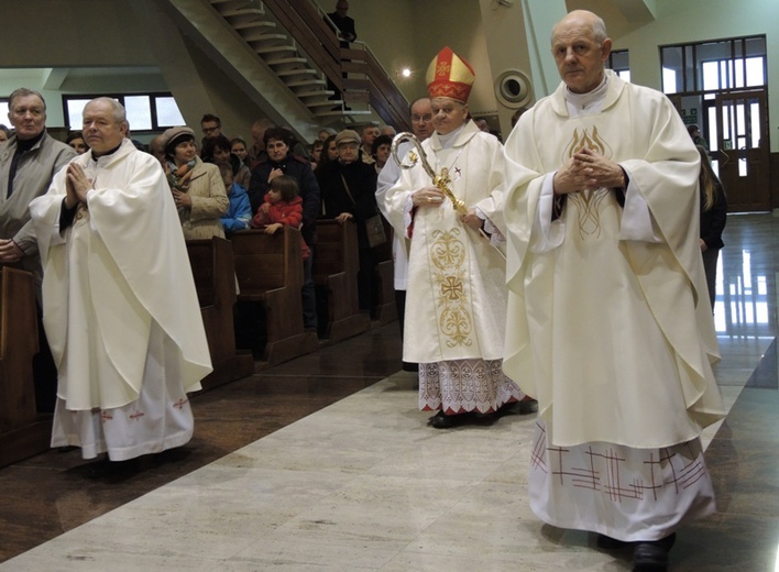 Relikwie św. Jana Pawła II w Aleksandrowicach