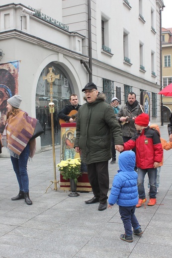 Ewangelizacja na rynku w Gliwicach