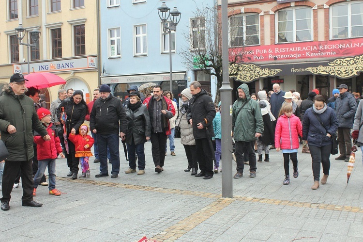 Ewangelizacja na rynku w Gliwicach