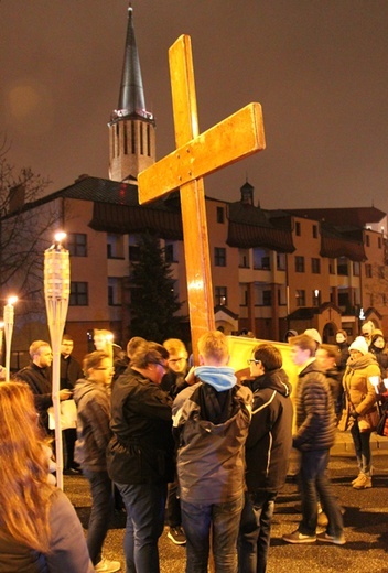 Symbole ŚDM we Wrocławiu-Gądowie