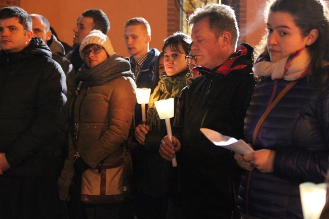 Symbole ŚDM we Wrocławiu-Gądowie