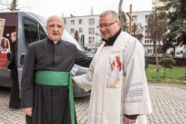 Symbole ŚDM w parafii pw. św. Henryka