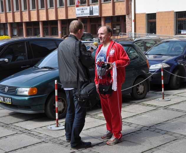 Sztafetą na rocznicę chrztu Polski