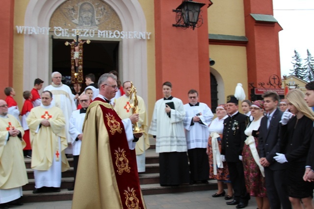 Znaki Bożego Miłosierdzia u NMP Wspomożenia Wiernych w Dziedzicach