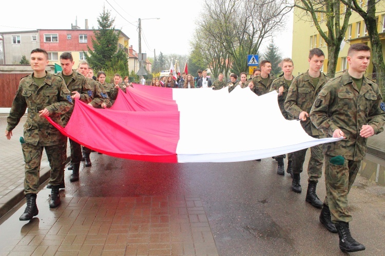 Marsz Katyński w Ostródzie