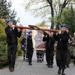 Symbole ŚDM w świetlicy "Tobiaszki" i kościele św. Antoniego