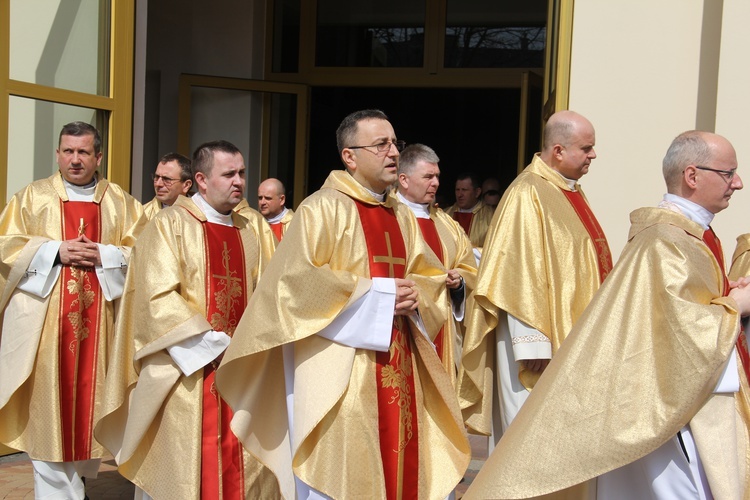 Msza św. rozpoczynająca piłkarskie mistrzostwa ministrantów archidiecezji lubelskiej. 