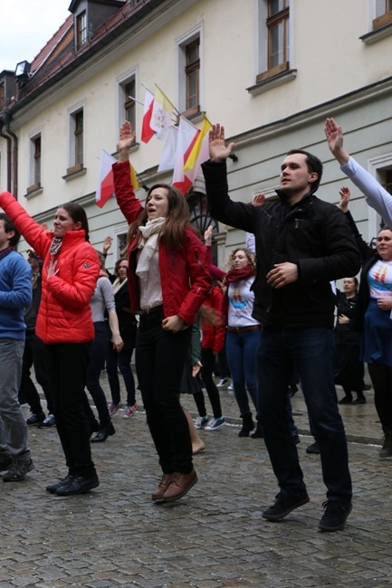 Taniec Miłosierdzia na Ostrowie Tumskim