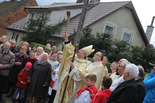 Rekonstrukcja wieży w Białkowie