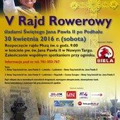 Rowerem po śladach papieża