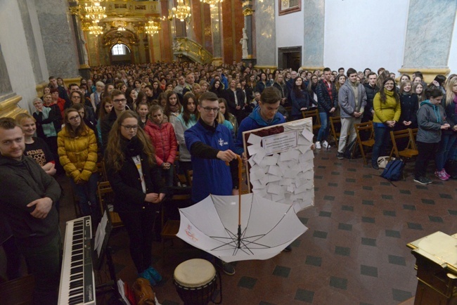 Maturzyści na Jasnej Górze - Msza św.