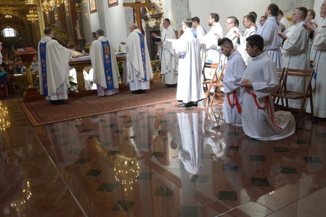 Maturzyści na Jasnej Górze - Msza św.