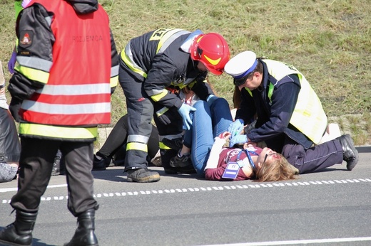 Ćwiczenia służb "Autostrada 2016"