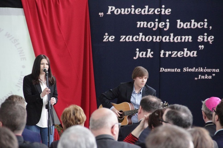 Nadanie imienia "Inki" szkole w Wiślinie