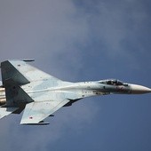 Rozbił się rosyjski myśliwiec Su-27
