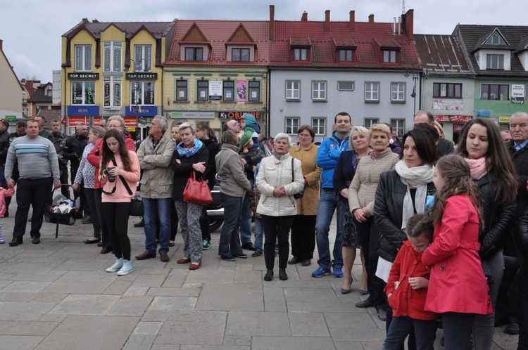 Limanowa - znaki ŚDM