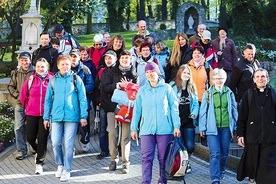 Cieszyńscy pielgrzymi pokonali dodatkowo 40 km. 