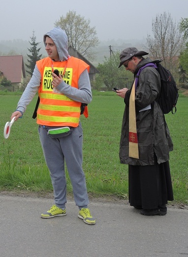 Na trasie 2. dnia - Łagiewniki 2016